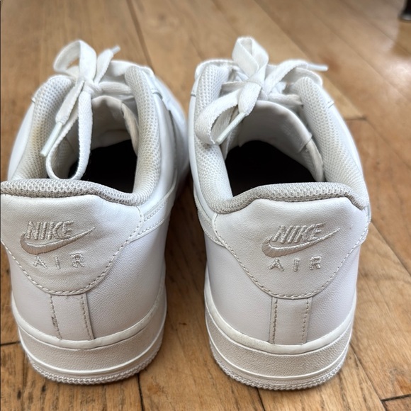 Nike Air Force 1 White Sneakers - Picture 6 of 8